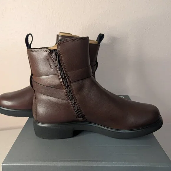 Ecco Metropole Amsterdam Waterproof Women's Boots Size 10-10 1/2 - Picture 4 of 10